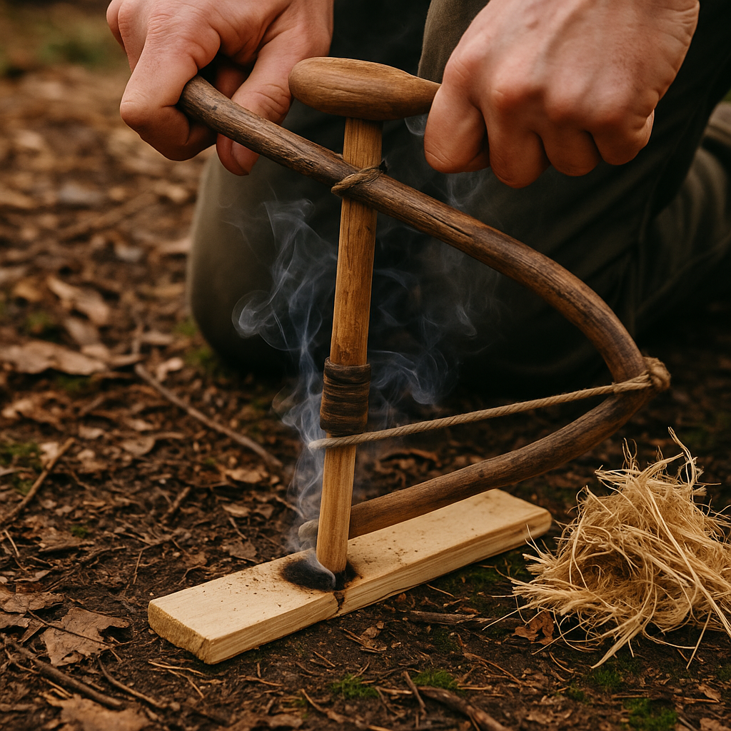 Titelbild für Blog-Artikel: Bushcraft Basics: Feuer machen ohne Streichhölzer in der Kategorie Bushcraft